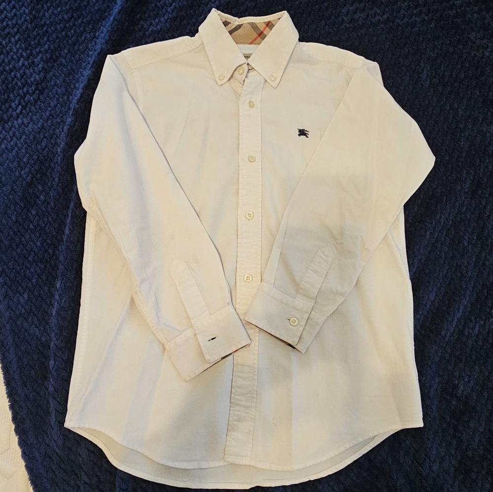 Burberry boys formal  t~shirt